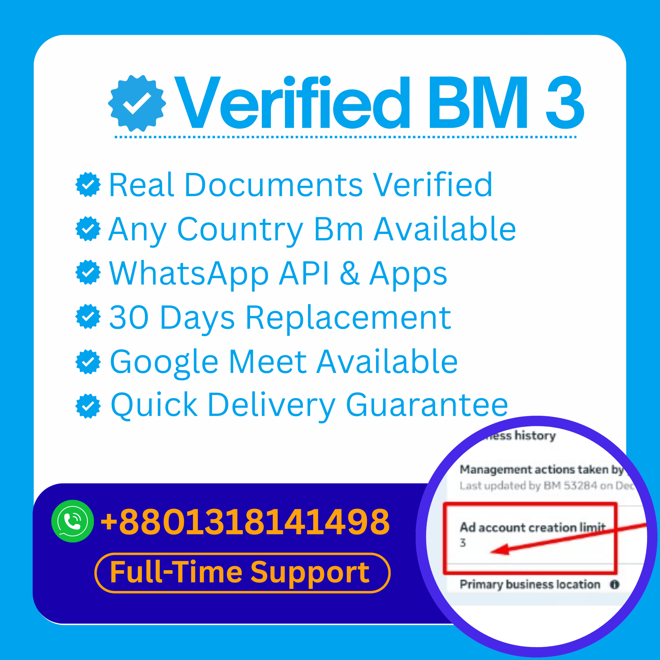 2 Purchase Verified BM-3 | Verified Facebook Business Manager Account - Image 1
