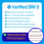 Purchase Verified BM-5 |  Verified Facebook Business Manager Account $250 Spending Limit